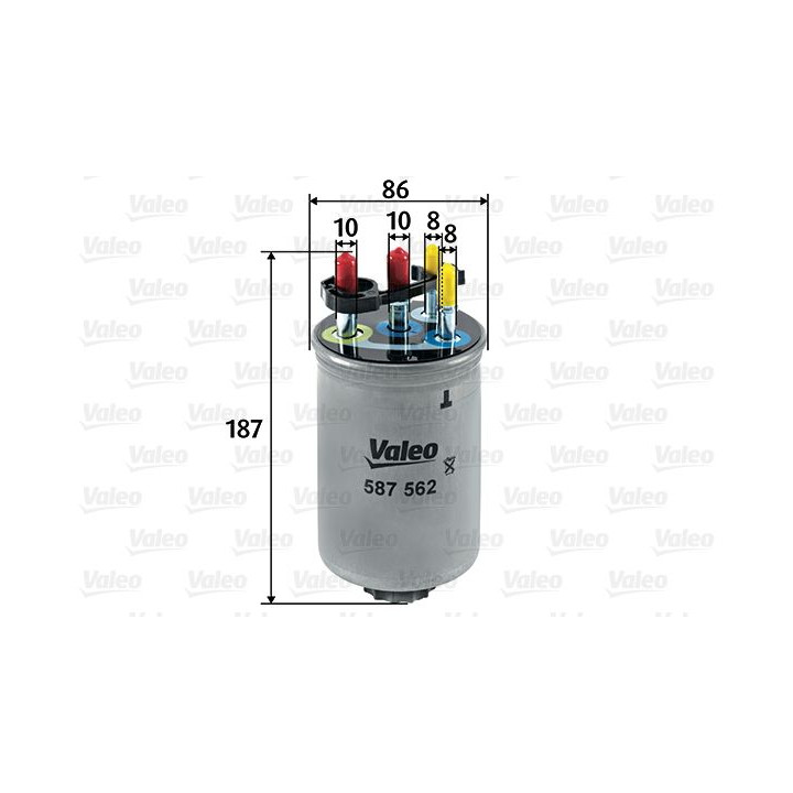 Kuro filtras VALEO 587562