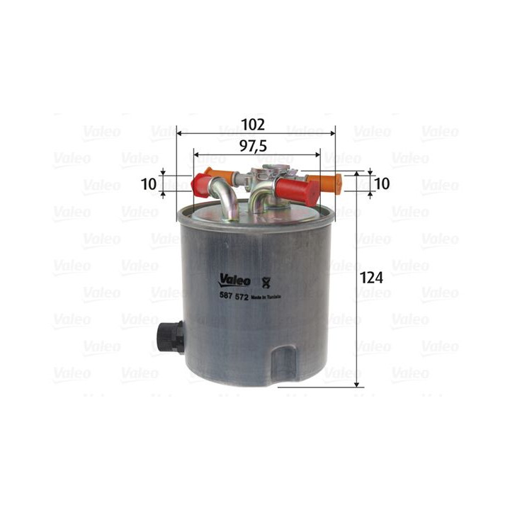 Kuro filtras VALEO 587572