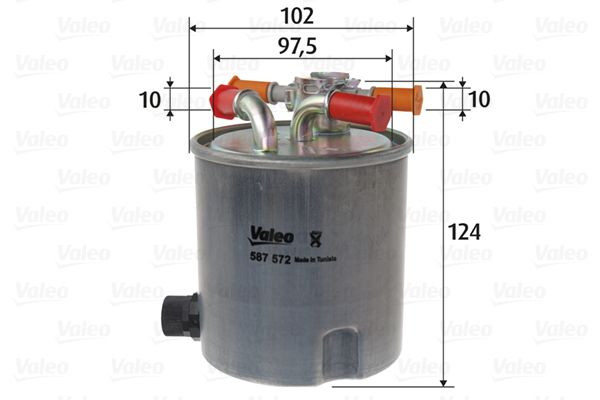 Kuro filtras VALEO 587572