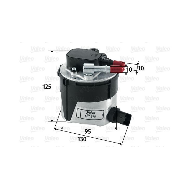 Kuro filtras VALEO 587578