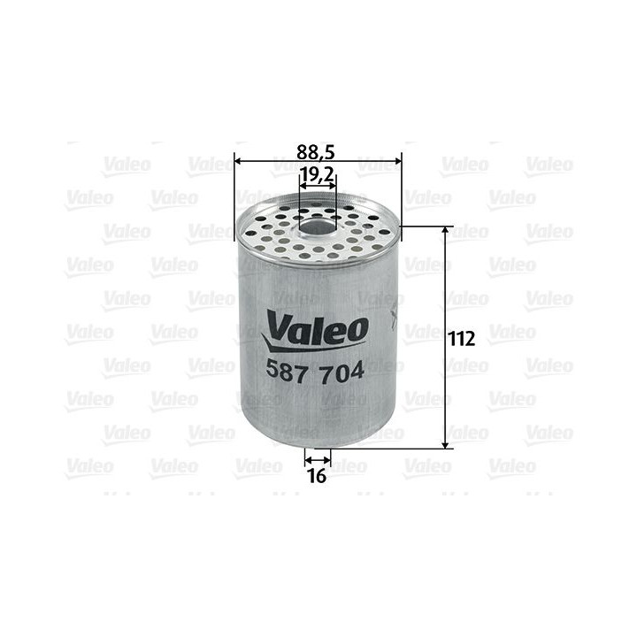 Kuro filtras VALEO 587704