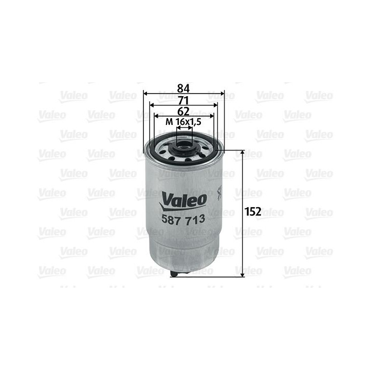 Kuro filtras VALEO 587713