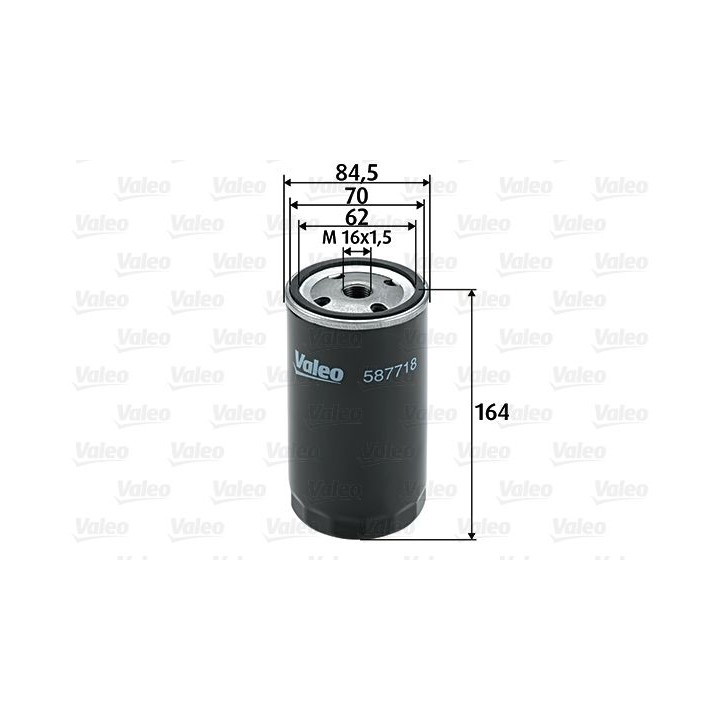 Kuro filtras VALEO 587718