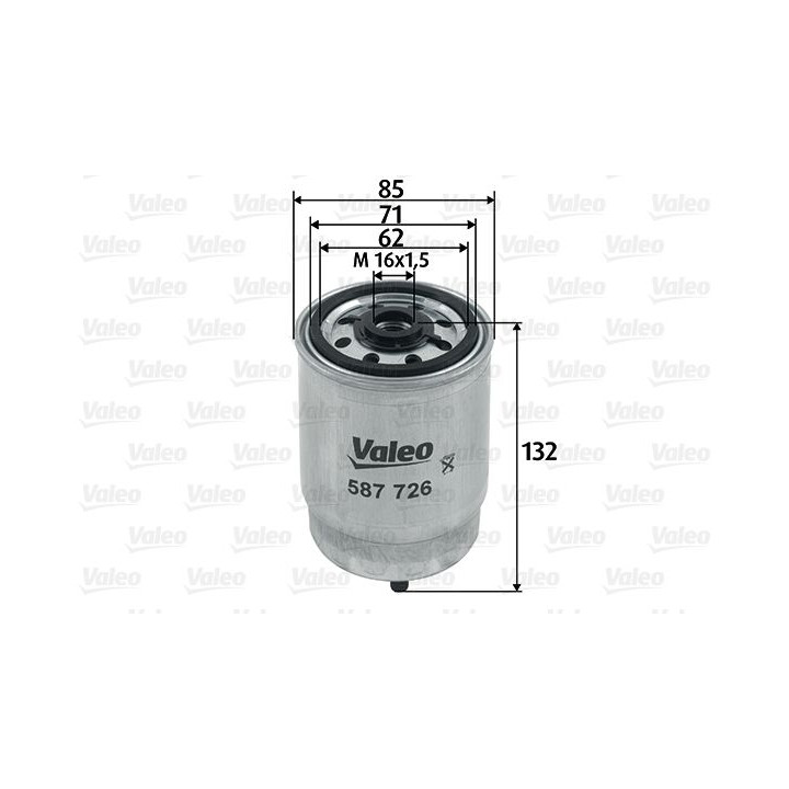 Kuro filtras VALEO 587726