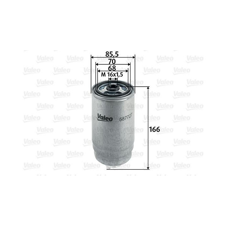 Kuro filtras VALEO 587727