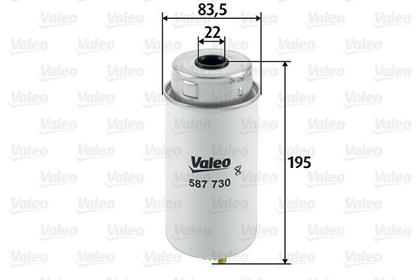 Kuro filtras VALEO 587730