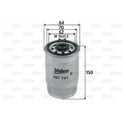Kuro filtras VALEO 587741