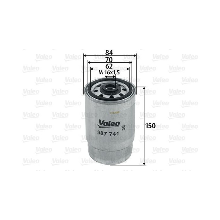 Kuro filtras VALEO 587741