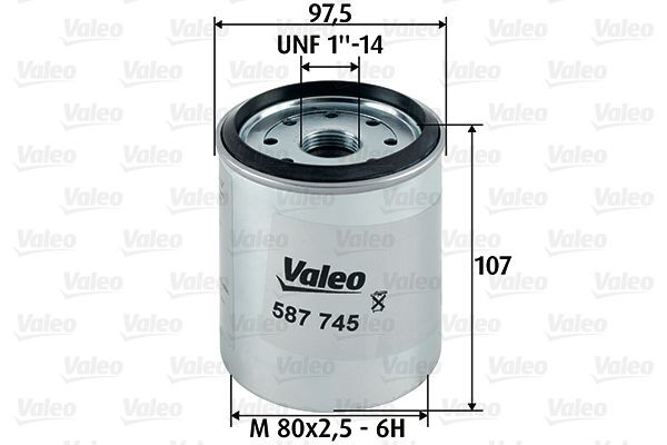 Kuro filtras VALEO 587745