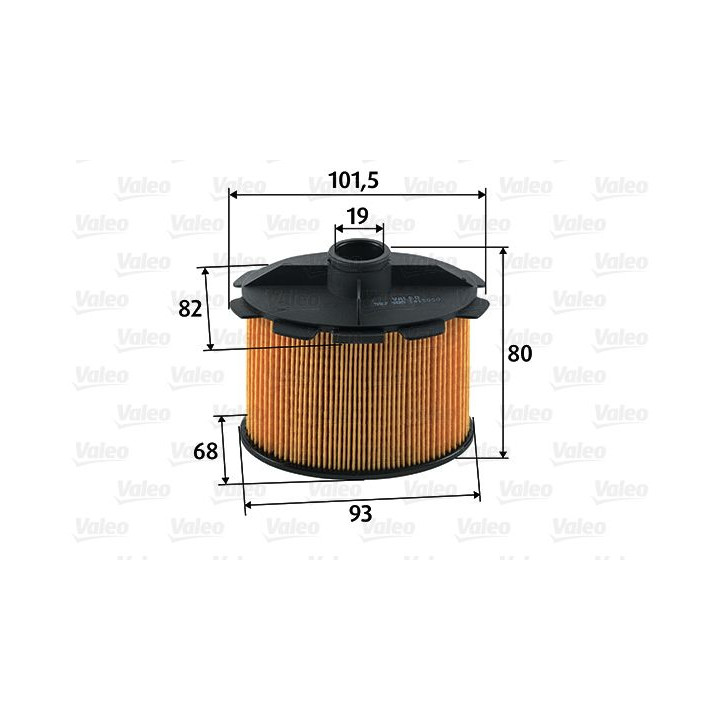 Kuro filtras VALEO 587905