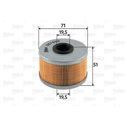 Kuro filtras VALEO 587906