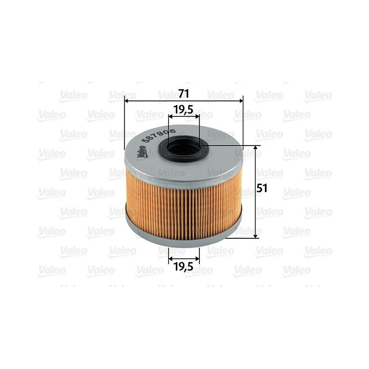 Kuro filtras VALEO 587906