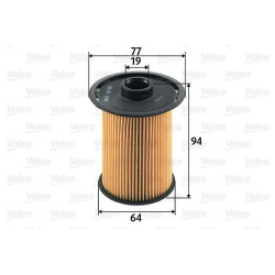 Kuro filtras VALEO 587918