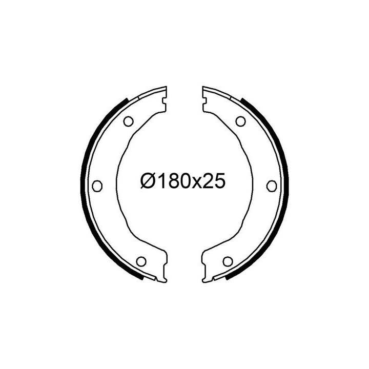 Stabdžių trinkelių komplektas VALEO 564247