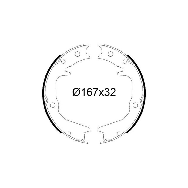 Stabdžių trinkelių komplektas VALEO 564248