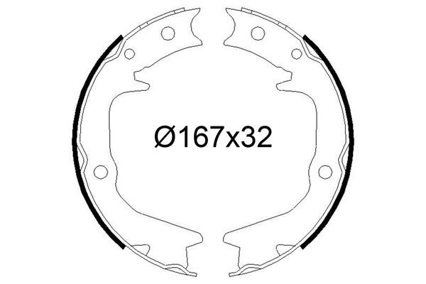 Stabdžių trinkelių komplektas VALEO 564248