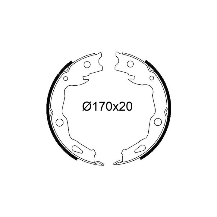 Stabdžių trinkelių komplektas VALEO 564261