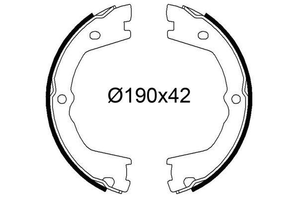 Stabdžių trinkelių komplektas VALEO 564262