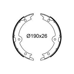 Stabdžių trinkelių komplektas VALEO 564275