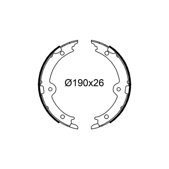 Stabdžių trinkelių komplektas VALEO 564275