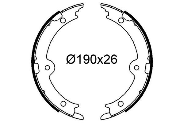 Stabdžių trinkelių komplektas VALEO 564275