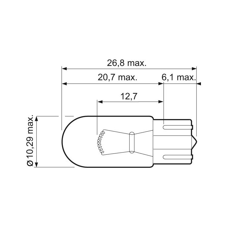Lemputė, indikatorius/atšvaitas VALEO 032211