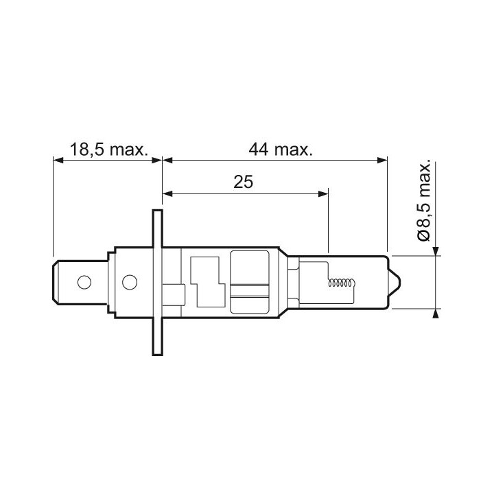 Lemputė, posūkio lemputė VALEO 032003