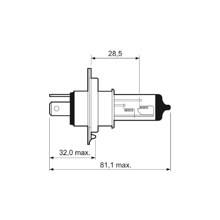 Lemputė, rūko žibintas VALEO 032513