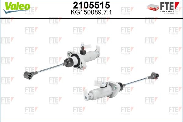 Pagrindinis cilindras, sankaba VALEO 2105515