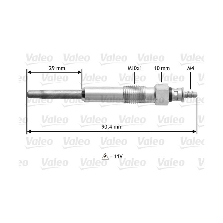 Kaitinimo žvakė VALEO 345101