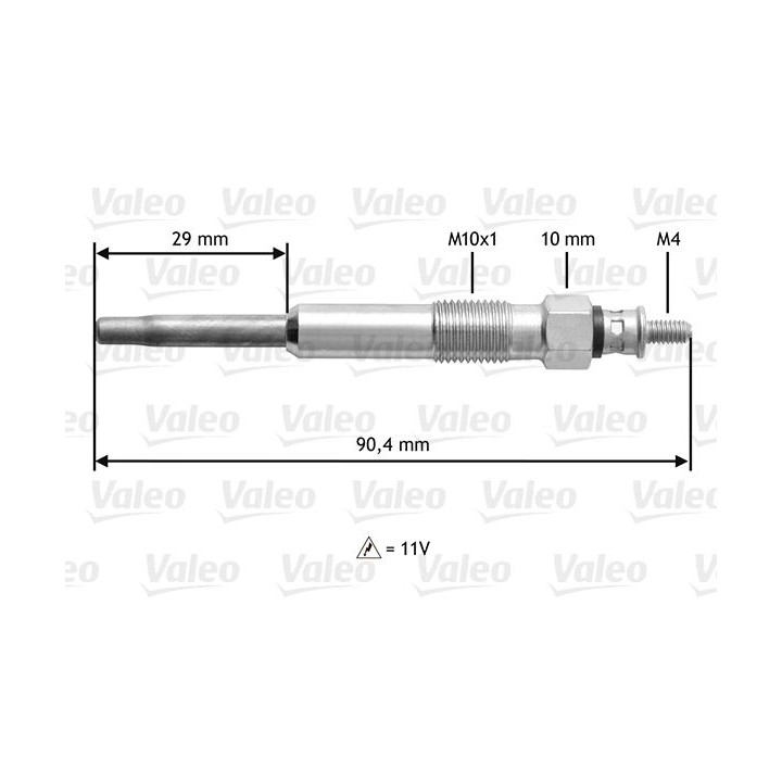 Kaitinimo žvakė VALEO 345102