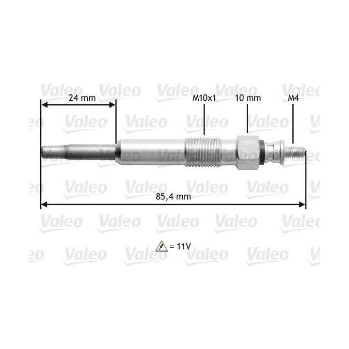 Kaitinimo žvakė VALEO 345105