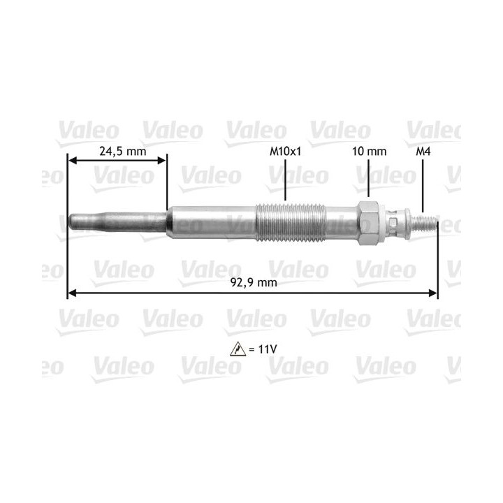 Kaitinimo žvakė VALEO 345106