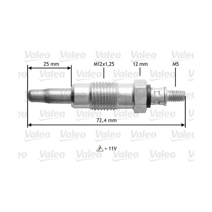 Kaitinimo žvakė VALEO 345119