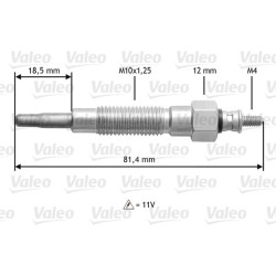 Kaitinimo žvakė VALEO 345126