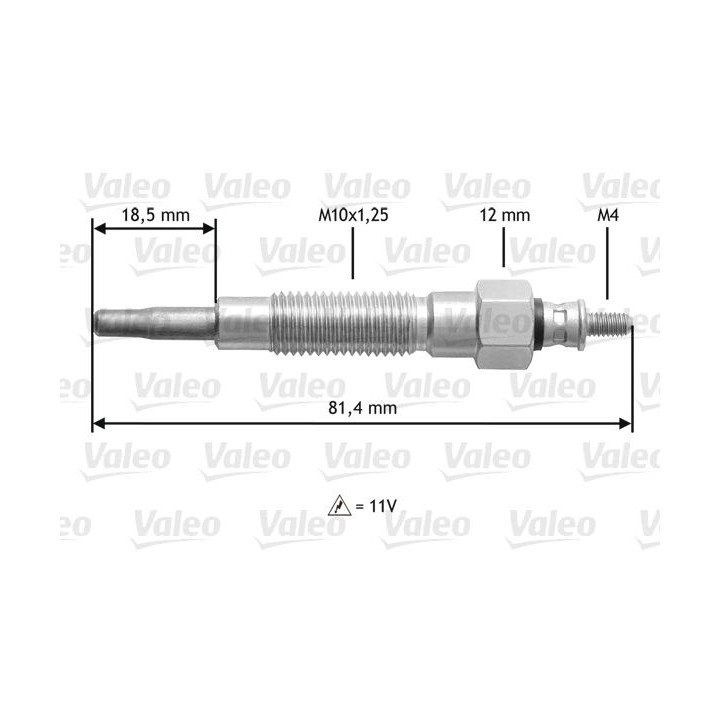 Kaitinimo žvakė VALEO 345126
