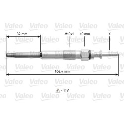 Kaitinimo žvakė VALEO 345132