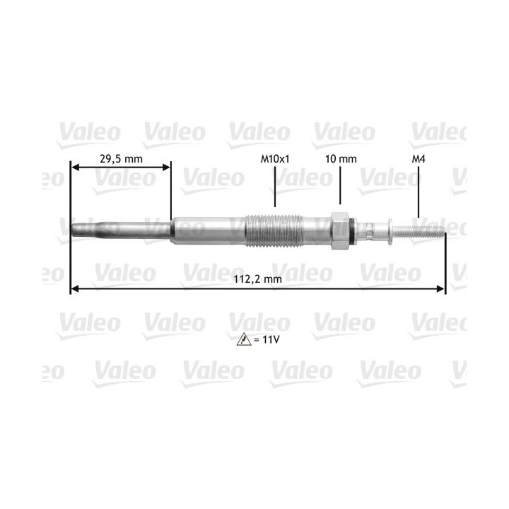 Kaitinimo žvakė VALEO 345135