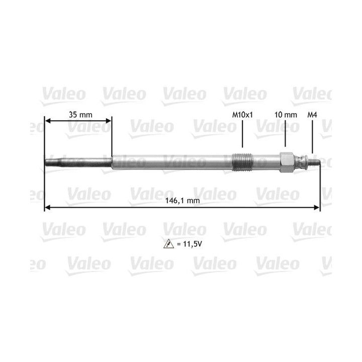 Kaitinimo žvakė VALEO 345139