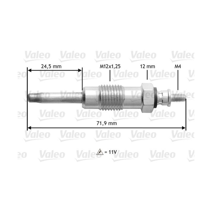 Kaitinimo žvakė VALEO 345140