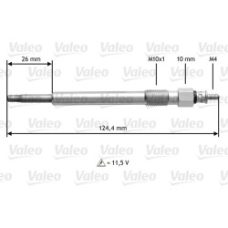 Kaitinimo žvakė VALEO 345162