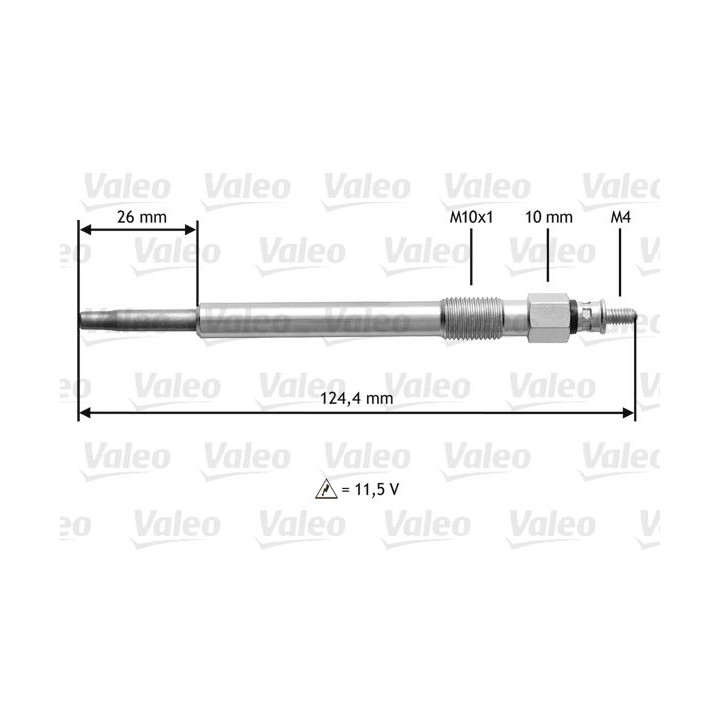Kaitinimo žvakė VALEO 345162