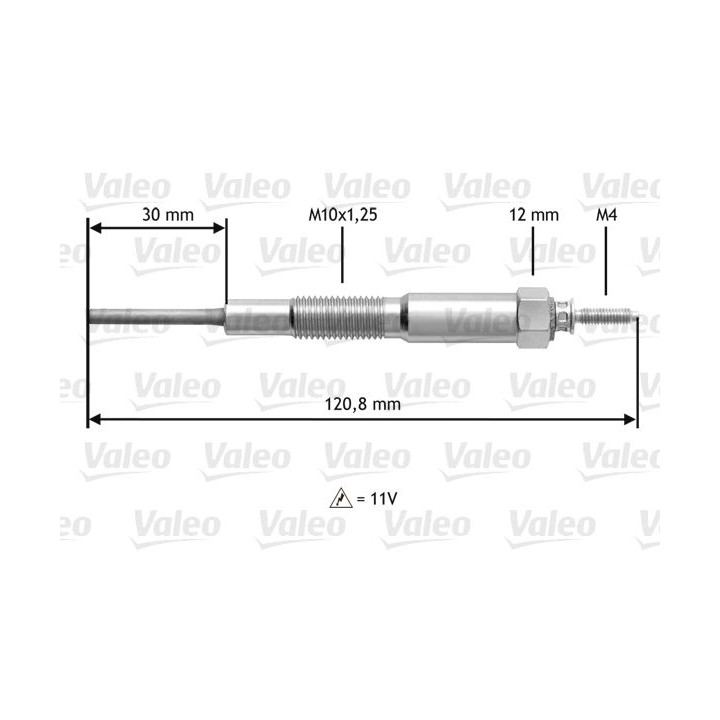 Kaitinimo žvakė VALEO 345173