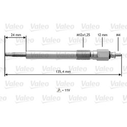 Kaitinimo žvakė VALEO 345178