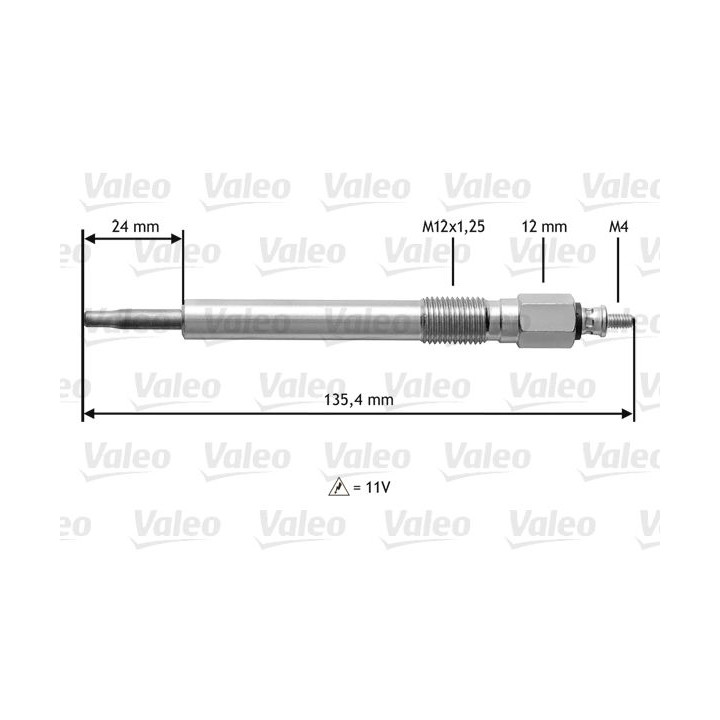 Kaitinimo žvakė VALEO 345178
