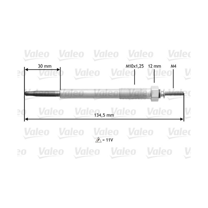 Kaitinimo žvakė VALEO 345185