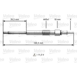 Kaitinimo žvakė VALEO 345194