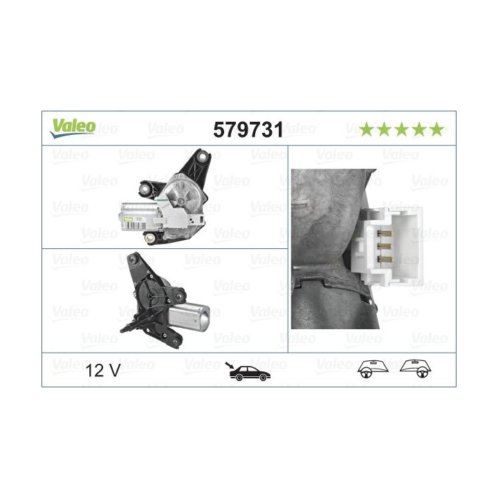 Valytuvo variklis VALEO 579731