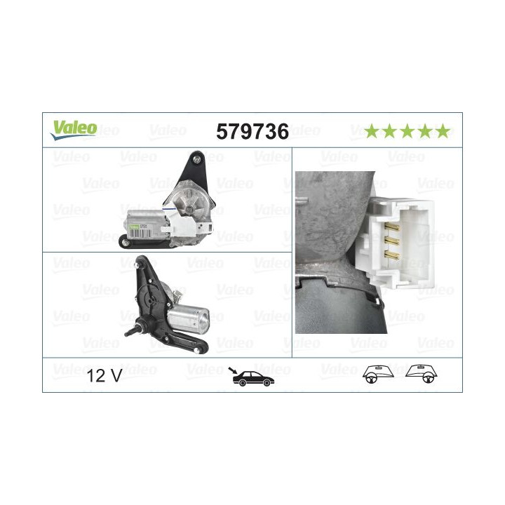 Valytuvo variklis VALEO 579736