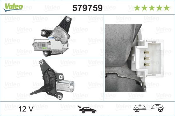 Valytuvo variklis VALEO 579759